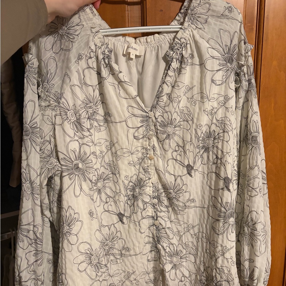 Bohme Floral Print Women's Top